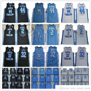 Personnalisé XS-6XL NCAA North Carolina Tar Heels 32 Luke Maye 2 Joel Berry 40 Barnes 5 Paige 15 Carter 44 Justin Jackson College Basketball Jerseys