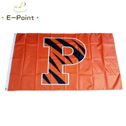 Bandera de los Tigres de Princeton de la NCAA 3 * 5 pies (90 cm * 150 cm) Bandera de poliéster Decoración de la bandera que vuela la bandera del jardín de su casa Regalos festivos