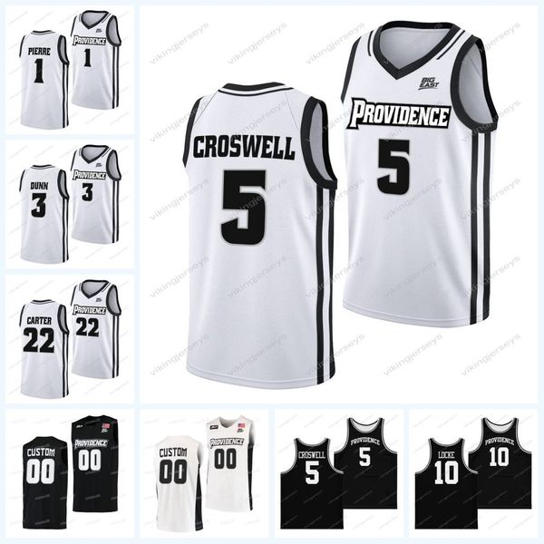 NCAA Providence Friars College Basketball Jersey Jayden Pierre Kieran O'Haire Scott Morozov Clifton Moore Noah Locke Bryce Hopkins Luke Fonts Corey Floyd Croswell