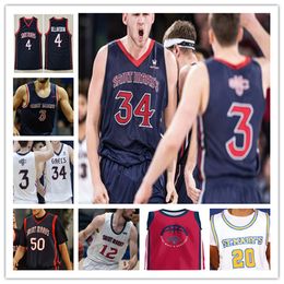 Ncaa ST.Mary's Gaels basketbalshirts Matthias Tass Matthew Dellavedova Tommy Kuhse Logan Johnson Alex Ducas Dan Fotu Kyle Bowen Saxen Augustas Marciulionis