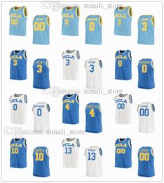 NCAA UCLA Bruins College Basketball Jersey 3 Johnny Juzang Jaime Jaquez Jr1 0t Ygerc AmpBell1 3J Akek Ymanr Ussell0 W Estbrookl ONZO2 B