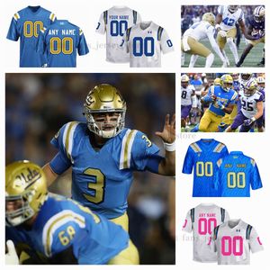 NCAA UCLA Bruins College Football Maillots 3 Chase Artopoeus 4 Ethan Garbers 11 Chase Griffin 15 Sean Holland 6 Justyn Martin 1 Dorian Thompson-Robinson 24 Charbonnet