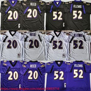 NCAA Vintage 75th Retro College Football Jerseys cosido púrpura blanco negro Jersey