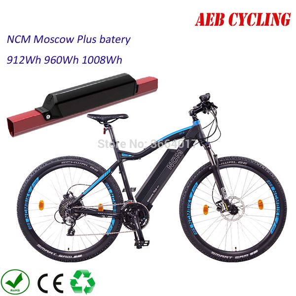 Paquete de batería de repuesto para bicicleta NCM Moscow plus Reention Dorado ID-Max 1000w 750w 500w 48V 21Ah 20Ah 19Ah 36V 28Ah/25Ah