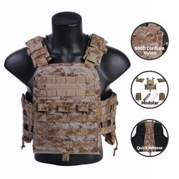 NCPC Plate Carrier MOLLE Outdoor Équipement de protection Airsoft Gear Chasse Body Guard Armor Navy Commander Nylon Tactical Vest par Emersongear