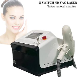 Nd yag laser détatouage portable q switch rajeunissement de la peau lazer pigmentation traitement équipement de beauté multifonctionnel