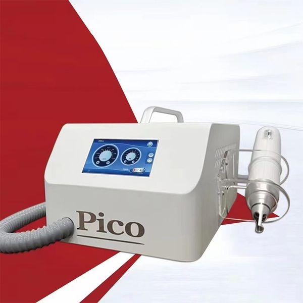 Nd Yag Pico Laser 1064/755/532/1320 Tête de poupée noire Élimination des taches de rousseur Picoseconde Laser Tattoo Remove Beauty Machine lavage des sourcils Traitement de l'acné Machine d'élimination des taches