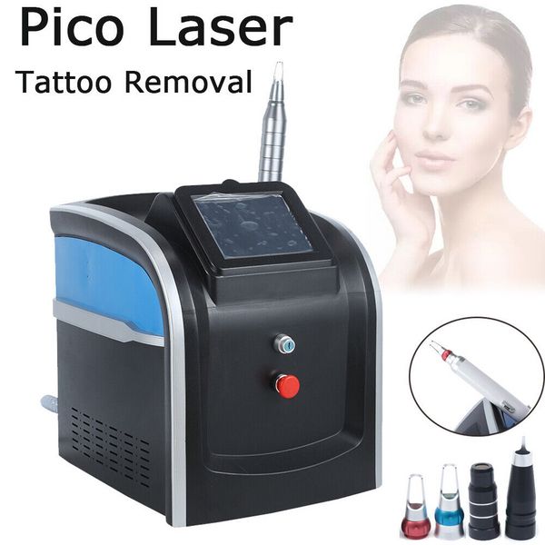 ND YAG Q-Switch Pico Deuxième Machine d'élimination des taches de rousseur de pigments de tatouage au laser