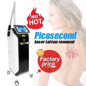 Nd Yag Q-Switched Pico Laser Fractional 755 Diode Picoseconde Laser Hair Tattoo Removal Machine