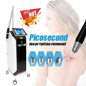 Nd Yag Q-Switched Pico Laser fractionné 755 Diode Picoseconde Laser Machine d'épilation de tatouage pour la beauté