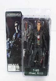 NECA De Terminator 2 T800 Steel Mill Figuur Actie Figuur speelgoed 18 cm voor Boy039S Gift 8377452