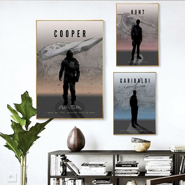 NECA Uncharted 4 joueur Nathan Drake Video Game The West Classic Movie Toile Paintings Stickers Home Bar Decor Gift