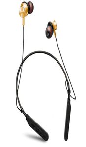 Nekbandstijl Bluetooth-headset met metalen magneet bas stereo waterdicht en transpiratie super lange stand-by professionele sportmuziek7729274