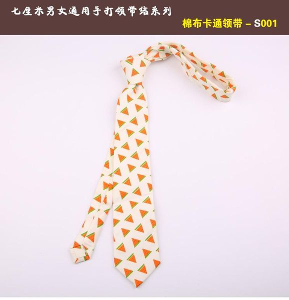 Cravates au cou 2023 Version coréenne de la décoration de dessin animé de la personnalité fraîche