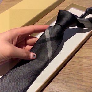 Nekbanden Designer Ties Mens Silk Tie gestreepte zakelijke casual banden merk luxe mannen dragen accessoires van hoge kwaliteit van hoge kwaliteit