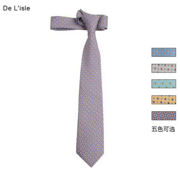 Coules de cou Style de mode 100% Silk Neckie Mens Tie Kravat Gravatas Ties Ascot Tie Cadeaux pour hommes Cravat Corbata Coup Tie Mentleman 231013