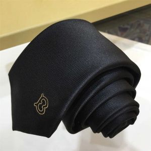 Coules de cou Luxury Men Fashion Fashion Silk Tie Designer Jacquard Coldie Classic Style Fabriqué pour l'homme Casual Business Formel Neckties avec boîte