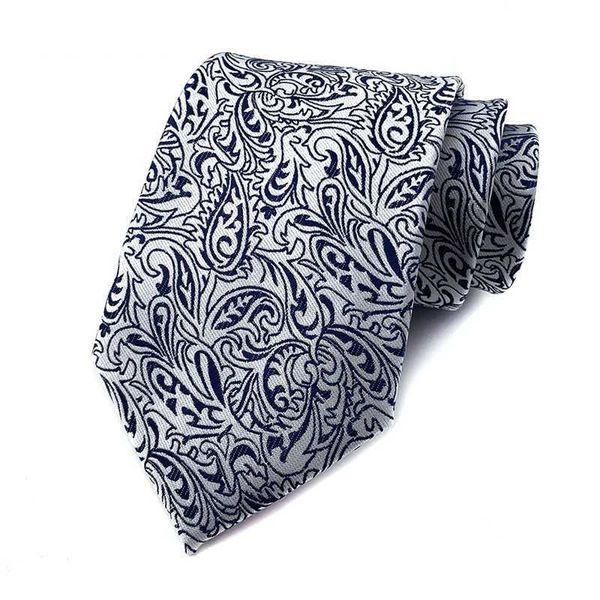 Corbatas Corbata de hombre Corbata negra Paisley Business Rayas de alta densidad Corbatas de flores Ascot para hombres Rayas Corbatas Camisa Accesorios