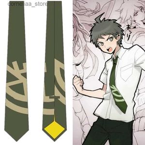 Cravates Cravates Cravates Anime Super Danganronpa 2 Dangan Ronpa Hinata Hajime Cosplay Costume Cravate Fête Unisexe Accessoires Cadeaux De Noël Y240325