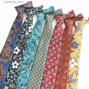 Cravates Cravates Nouvelle impression Cravates pour hommes femmes ic Paisley cravate pour garçons filles costumes cravates pour fête de mariage hommes cravate cadeaux Gravatas Y240325