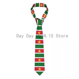 TIENES COLLA Surinam Flag Flag Mens y Womens Bow Liting Accesorios de ropa Q240528