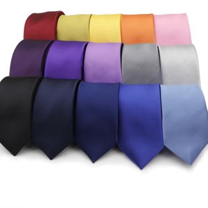 Cravates Cravates Cravate Pour Hommes Formelle Taille Maigre Cravates Classique Hommes Solide Coloré Mariage 2 5 pouces Marié Gentleman N gravata 230418