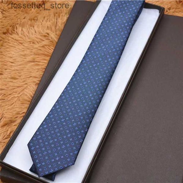 Cravates en gros 18 style % cravate en soie cravate classique marque hommes cravates décontractées emballage de boîte-cadeau L240313