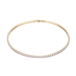 Collier bracelet Pass testeur de diamant glacé Bling Moissanite diamant Hip Hop bijoux 925 argent chaîne de tennis-1