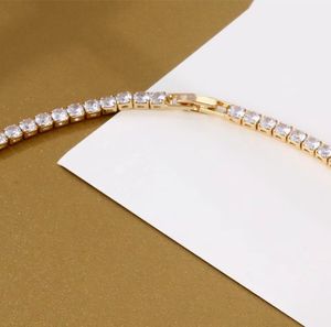 ketting armband pass diamant tester Iced Bling Moissanite Diamond Hip Hop Sieraden 925 zilveren tennisketen -1 00bn