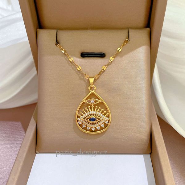 Collier de styliste pour femmes, Micro incrusté, en or véritable, perles de Transport, filet rouge, accessoires de chaîne, 982 543