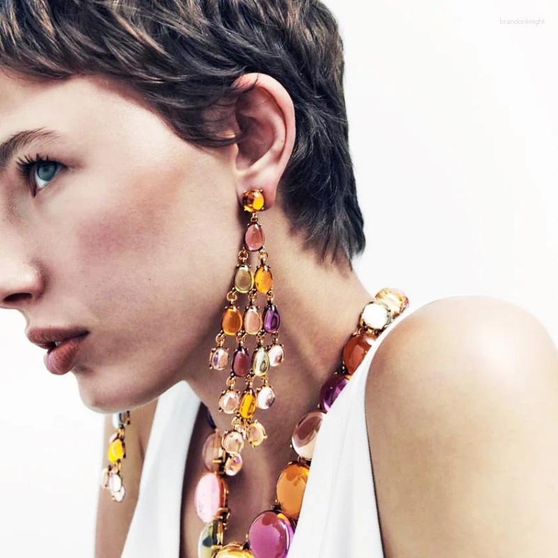 Halsbandörhängen Set 2023 Trend Zaa Harts For Women Vintage Statement Smyckemode Holiday Party Accessories