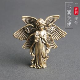 Collier Boucles d'oreilles Set en laiton Séraphin Tablet Table Europe et Américain Eros Cupid Bronze Sculpture Couple