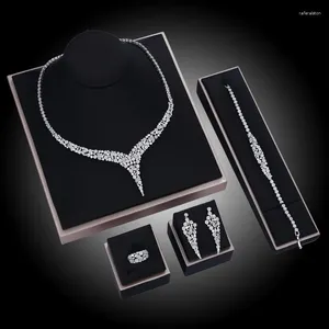 Conjunto de collar y pendientes para mujer, conjunto de joyería elegante, todas las ofertas de todo, regalo de novia de lujo de Dubái