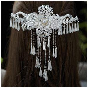 Ensemble de collier et boucles d'oreilles, bijoux de nationalité Miao, accessoires pour cheveux scintillants, coiffure pour tenue de fête, tissu assorti