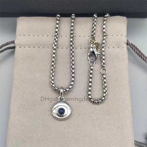 Collier Oeil De Luxe Colliers Bijoux Diable Designer Pendentif pour Femmes En Acier Inoxydable Plaqué Or 18 Carats