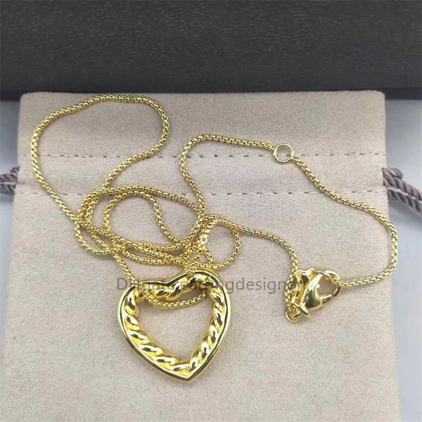Collar Corazón Collares Diseñador de joyas para mujeres de calidad Lujo Alto Regalo al por mayor Envío gratuito de moda PDVC