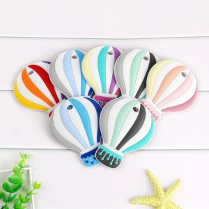 Collier Kovict 5/10 pièces ballon à Air chaud en Silicone de qualité alimentaire pendentifs en Silicone bricolage sucette chaîne accessoires pour la fabrication de bijoux