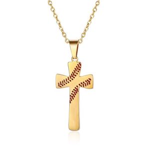 collier hommes baseball croix pendentif bijoux explosion pendentif bijoux rap style pendentif creative