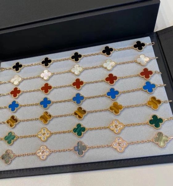 Collier Nouveau Bracelets à perles multi-couleurs à la mode Hotselling Bracelets anniversaire Bijoux de Noël Bijoux de Noël pour son WI