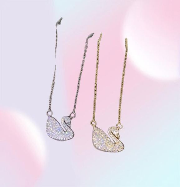 Collier de la nouvelle tendance Colliers de diamant complet Personnalité de style bohemien Niche Titanium Steel Clicle chaîne Gold Luxury Party Gift3014348