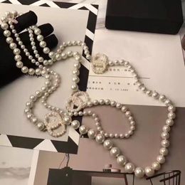 Collier courte chaîne de perle collariques orbitales chaînes clavicules perlwith bijoux féminin cadeau 02 267y