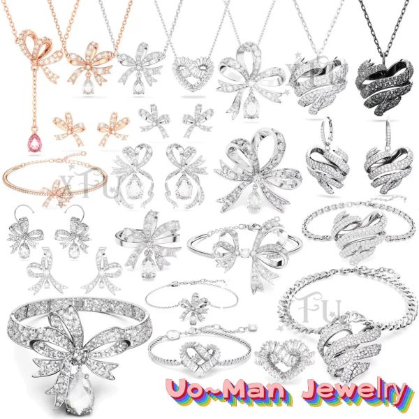Collier XFU 2024 Original pour femmes, ensemble de bijoux, collier à breloques, boucles d'oreilles, bague, Bracelet avec Logo, cadeau de haute qualité