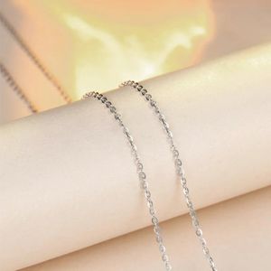 Colliers 100% 925 bijoux en argent Sterling 18 pouces colliers pour femmes réglable OChain cadeaux exquis prix d'usine en gros