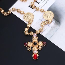 Colliers 2020 Baroque croix Holloway cristal antique collier défilé de mode première palacestyle femmes collier pull chaîne
