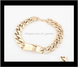 Colliers Arrivée Chunky Large Bold Gold Curved Chain Link Id Pendentif Déclaration Collier Ras Du Cou Ps0047 Vlgd8 O3Npc6767691