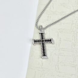 Colliers Davy Yourman Classic Lady Cross Cross Popular Fashion Brand Collier Bouton d'anniversaire