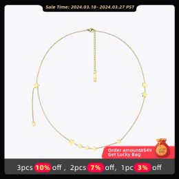 Colliers Enfashion Star Choker Collier pour femmes Meilleur ami cadeau Gold Color Chain Colliers Fashion Boho Holiday Jewelry Ketting PM3004