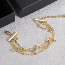 Colliers Designer senior explosif crée un collier de collier en y collier pendentif de luxe en or
