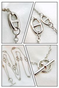 Kettingen Farandole ketting H voor dames ontwerper Verguld 18K T0P Geavanceerde materialen officiële reproducties klassieke stijl sieraden fashio