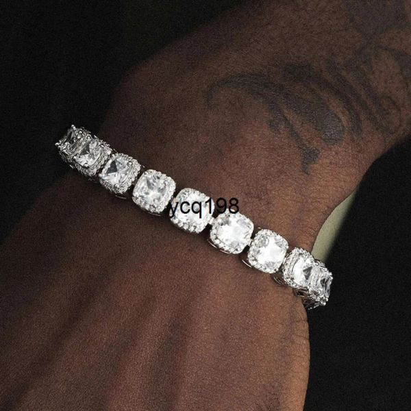 Colliers Fine bijoux bracelets masculins bracelet cubain hip hop bracelet bling diamant exceptionnel pour cadeau d'anniversaire